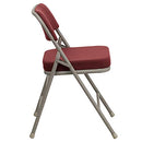 Flash Furniture Hercules Metal Folding Chair B006FU70SY - Burgundy - Like New