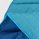 EMBARK ADULT SLEEPING BAG 40 DEGREE - BLUE/AQUA - Like New