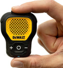 DEWALT WEARABLE BLUETOOTH PORTABLE SPEAKER - YELLOW - Like New
