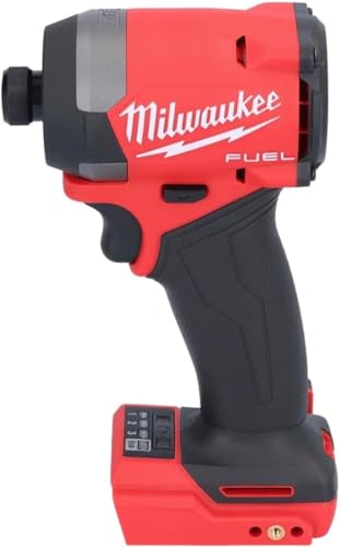 MILWAUKEE 2953-20 18V LITHIUM BRUSHLESS CORDLESS 1/4'' HEX IMPACT DRIVER - RED - Like New
