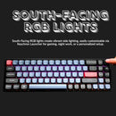 KEYCHRON K14 PRO WIRELESS CUSTOM MECHANICAL 70% QMK/VIA BROWN SWITCHES - BLACK - Like New