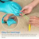 WolfWise UPF 50+ Easy Pop Up Beach Tent Sun Shelter Quick B07LG4VJ3R - Brand New