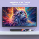 ELECTRICME LIGHTNING, USB-C TO HDMI ADAPTER 4K@60HZ CORD USDR-070 - WHITE - Like New