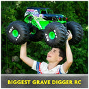 Monster Jam Official Mega Grave Digger All-Terrain Remote Control Monster Truck - Brand New