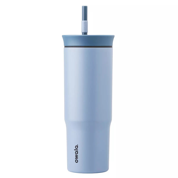 OWALA 24OZ STAINLESS STEEL STRAW TUMBLER - HONEST - Like New