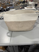 OIAHOMY 95L ROPE BASKETS FOR BABY SHOWERS, STORAGE BASKETS - LIGHT BROWN - Like New
