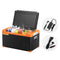 JOYTUTUS PORTABLE CAR REFRIGERATOR 32 QUART 30L COMPRESSOR FRIDGE C30 - ORANGE - Like New