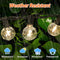 HANDWELL 100FT OUTDOOR G40 LED GLOBE STRING LIGHTS, BW PARTY, HW-CMPC-O50XA-BLK - Like New
