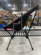 ORAGATI CAMPING CHAIR, PORTABLE FOLDING CHAIR FOR CAMP BACKPACKING - BLACK - Like New