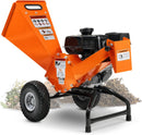 SuperHandy Wood Chipper Shredder Mulcher 7HP, 3" Capacity GUO074 - Orange, Black - Like New