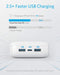 Anker Power Strip with USB C, 30W PowerPort Strip PD 2 Mini A9122 - WHITE Like New