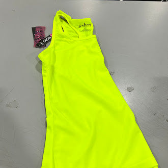 GALAXY BY HARVIC MOSTING TANK TOP HIGH TECH WICKING FABRIC WOMEN M - NEON GREEN - Brand New