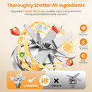 LAMPICK BLENDERS FOR KITCHEN 2000W GRADE BLENDER WITH 68OZ PITCHER & 27OZ - GRAY - Like New