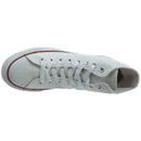 CONVERSE CHUCK TAYLOR ALL STAR CANVAS HIGH TOP - MEN 8 WOMEN 10 - OPTICAL WHITE - Like New