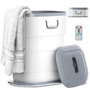 GENERIC FOLDABLE HEATED TOWEL WARMERS BUCKET ZC-202-WHITE - WHITE - Like New