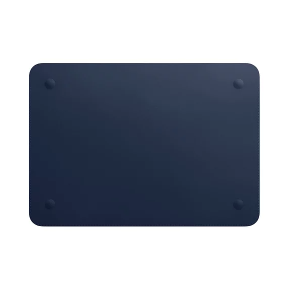 Apple Leather Sleeve for 15" MacBook Pro MRQU2ZM/A - Midnight Blue Like New