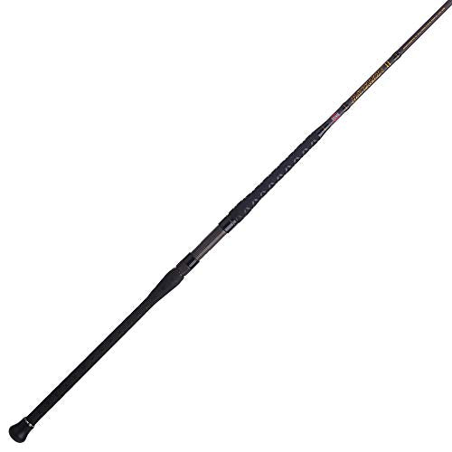 PENN SQUADRON III SURF SPINNING FISHING ROD 9' 12-20LB 2PC - TITANIUM/RED/GOLD - Like New