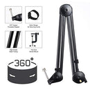 DISINO MICROPHONE BOOM ARM STAND SCISSOR SPRING BUILT-IN FOR BLUE YETI HMR-40 - Like New