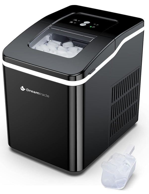 Dreamiracle Ice Maker Machine Countertop, 26 lbs in 24 Hours - - Scratch & Dent
