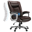 MCQ HOME OFFICE ERGONOMIC MANAGERIAL PU LEATHER DESK HIGH BACK - Scratch & Dent