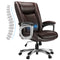MCQ HOME OFFICE ERGONOMIC MANAGERIAL PU LEATHER DESK HIGH BACK - Scratch & Dent