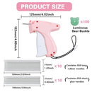 Bntyok Quick Clothing Fixer Speedy Tagging Gun, Handheld Tag Attacher Gun Pink - Like New