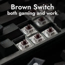 LEMOKEY X5 Wired Gaming Mechanical Keyboard Windows/Linux - RED/BLACK - Like New
