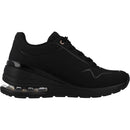 SKECHERS WOMEN'S MILLION AIR ELEVATED AIR SIZE: WOMEN AU/UK 6 BLACK - Like New