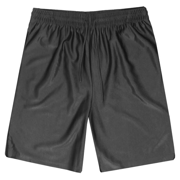 JUMP START MEN'S MOISTURE-WICKING PERFORMANCE DAZZLE SHORTS - SIZE: 2XL - BLACK - Brand New