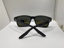 COSTA DEL MAR PAUNCH SUNGLASSES FRAME BLUE 580G GLASS LENS - SHINY BLACK - Like New