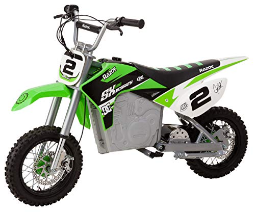 RAZOR DIRT ROCKET SX500 MCGRATH ELECTRIC MOTOCROSS BIKE KIDS 14+ - GREEN - Brand New