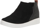 Ryka Women's Vera Wedge Sneaker Black Leather 7.5 M - Brand New