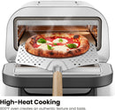 CHEFMAN Indoor Pizza Oven, Makes 12" Pizzas RJ25-PO12-SS-CA-CO - Stainless Steel Like New