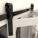 ARTI-LIFE 40" BI-FOLDING SLIDING BARN DOOR HARDWARE, DOOR NOT - Scratch & Dent
