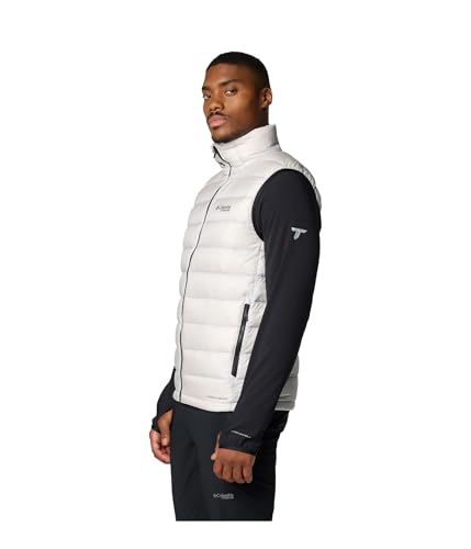 COLUMBIA MEN'S ARCTIC CREST VEST - WO8959-043 - GRAY HEATHER - MEDIUM - Brand New