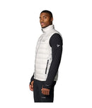 COLUMBIA MEN'S ARCTIC CREST VEST WO8959-043 GRAY HEATHER SIZE MEDIUM - Like New