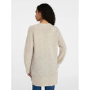 TIME AND TRU OPEN FRONT CARDIGAN SWEATER LONG SLEEVES SIZE: M - OATMEAL HEATHER - Brand New