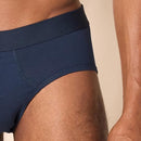 AECT45M7 AMAZON ESSENTIALS Men Brief Underwear 5-Pack Black/Navy/Gray Heather XL - Brand New