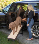 PET GEAR ULTRA-LITE FREE-STANDING RAMP WITH SUPERTRAX PG9940CHSX - CHOCOLATE - Like New