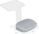 ECR4KIDS THE SURF SEAT CUSHION FOAM SUPPORT 10-PACK GREY ‎ELR-15831-GY-CSPK Like New