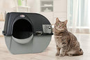 Omege Paw Elite Self Cleaning Roll 'n Clean Litter Box Large EL-RA20-1 - Black - Like New