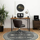 Lufeiya Small Solid Wood Computer Desk Rustic Home Office Student Study - Brown - Brand New