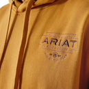 10062495 ARIAT MEN'S ARIAT SOUTHWEST SIMPLE HOODIE SIZE: 2XL - BONE BROWN - Brand New