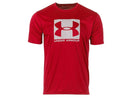 UNDER ARMOUR MEN'S BOXED SPORTSTYLE SHORT SLEEVE T-SHIRT - SIZE: M - RED - Brand New