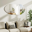 38"x22" Irregular Wall Mirror Asymmetrical Abstract Mirrors for Wall - XRAMFY - Like New