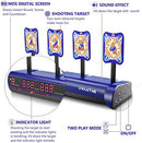 UWANTME Electronic Shooting Target Scoring Auto Reset Digital Target ST-102-BLUE - Like New