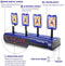 UWANTME Electronic Shooting Target Scoring Auto Reset Digital Target ST-102-BLUE - Like New