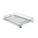 POP-IT ADJUSTABLE SLIDING CABINET ORGANIZER (2-PACK) 2SD-13 - SILVER - Like New