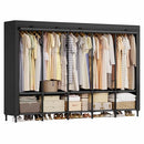 SONGMICS Wardrobe Closet 83.5 Inch Large Capacity Portable Closet Clothing Rack - Like New