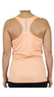 GALAXY BY HARVIC WOMENS MOISTURE WICKING RACERBACK TAGLESS POLYESTER-PEACH-XL - Brand New